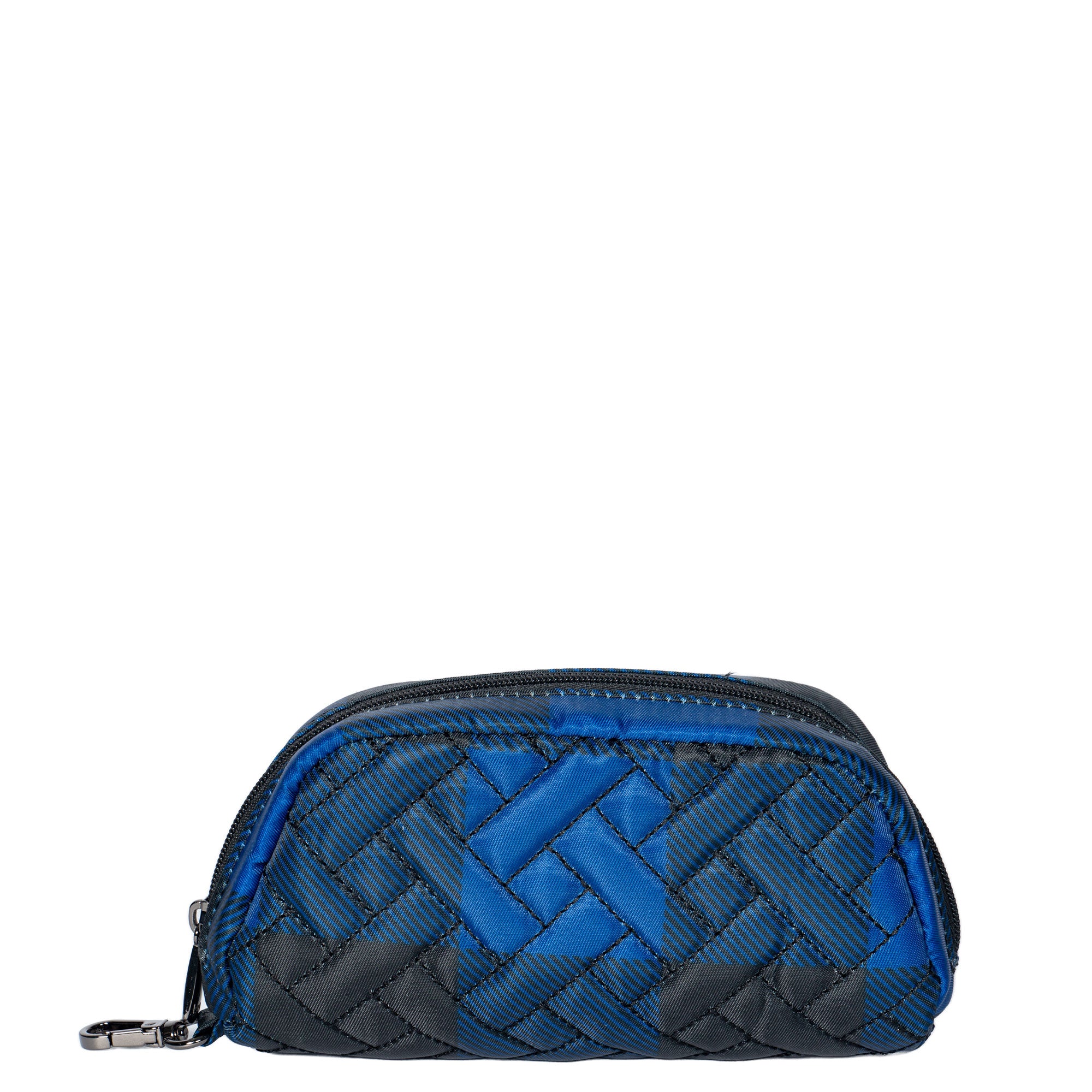Bobsled Eyeglass Case - BUFFALO CHECK BLUE - Bobsled_BuffaloCheckBlue_01